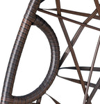 Christopher Knight Home Isaiah Indoor/Outdoor Wicker Tear Drop Hanging Chair - Image 11