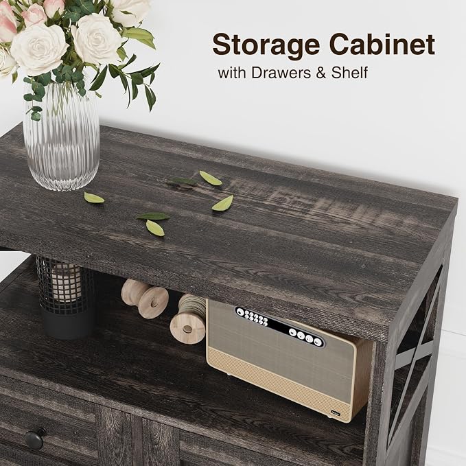Befrases Farmhouse Storage Cabinet - Image 4