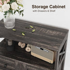 Befrases Farmhouse Storage Cabinet - Image 4