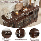 SAVOR LIFE Large Sideboard Buffet Cabinet - Image 6