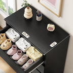 Jocoevol Black 5 Drawer Dresser - Image 4