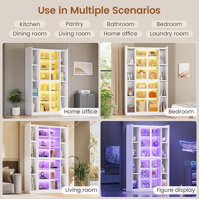 SEDETA 71" Display Cabinet - Image 7
