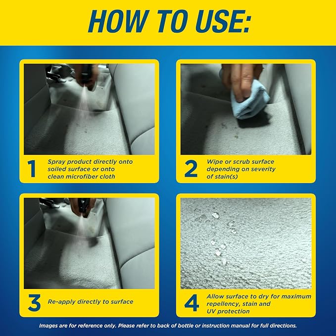 Rain-X 620234SRP Carpet & Upholstery Cleaner Repellent - Image 4