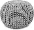 REDEARTH · Round Boho Pouf Ottoman by REDEARTH