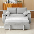 hansones 68.11" ​Corduroy Sleeper Chair Bed by hansones