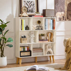 LEYAOYAO 8 Cube Bookshelf, 3 Tier Bookcase - Image 7