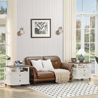 Joaxswe Farmhouse Nightstand Set of 2 - Image 4
