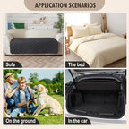 Genina Waterproof Couch Cover, Washable Anti-Slip 78inch Sofa Covers - Image 6