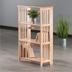 Winsome Mission Beech Wood 4-Tier Shelf - Image 2
