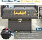 Solaste Aluminum Patio Furniture Set - Image 6