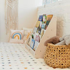ECR4Kids Single-Sided Book Storage and Display, Montessori Furniture - Image 10