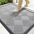 OLANLY Front Door Mat Outside Entrance 35x23, Waterproof Heavy-Duty Doormat | by OLANLY