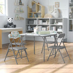 Flash Furniture Mindy Kids 5-Piece Folding Square Table and Chairs Set by FlashFurniture