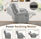 HAOMARKETS Power Reclining Loveseat Sofa Set of 2 - Image 3