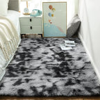 Ophanie Tie-Dyed Black&Grey Area Rugs - Image 7