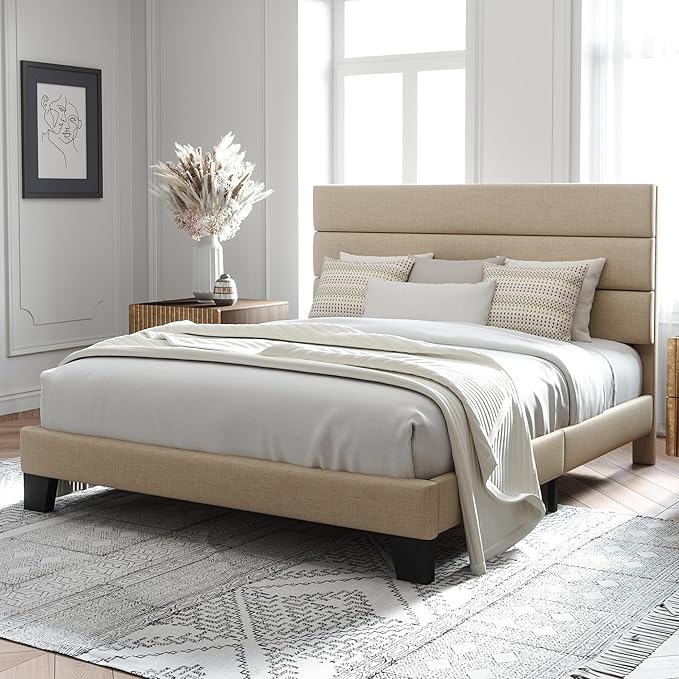 Allewie Queen Size Platform Bed Frame - Image 3
