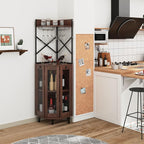COCO DESIGN Corner Wine Cabinet - Image 6