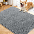 OLANLY Dog Door Mat for Muddy Paws 40x32, Super Absorbent Chenille Mud Mat | by OLANLY