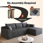 AUGOP 96" Sectional Couches for Living Room Modern Modular Sofa - Image 6