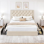 LARMACE Full Size Bed Frame - Image 7