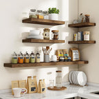 Acovy 24 Inch Floating Shelves, 3D Textured 24"x9.25"x1.5" Inch Deep Floating - Image 7