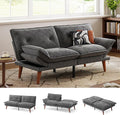 LINSY HOME Futon Sofa Bed, 3 in 1 Convertible Comfy Loveseat Sleeper Sofa Bed by LINSYHOME