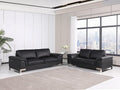 Blackjack Furniture Weston Collection Genuine Italian Leather Living Room Sofa by BlackjackFurniture