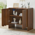 ORRD Sideboard Buffet Cabinet Set of 2, Accent Storage Cabinets - Image 4