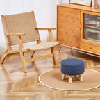 Wimarsbon Storage Ottoman, Modern Round Footrest - Image 7