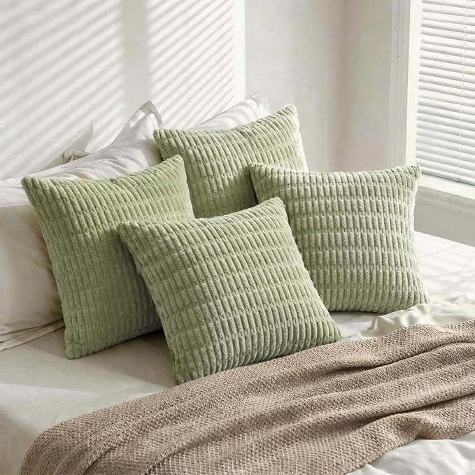 Fancy Homi 4 Packs Decorative Throw Pillow Covers - Image 8