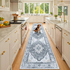 RELEANY Area Rugs 3'x10' Runner Rug Non Slip Washable by RELEANY