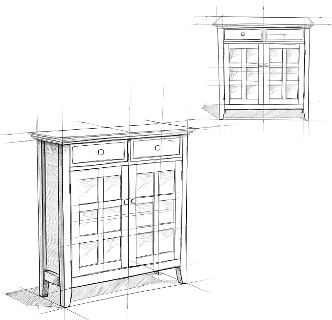 SIMPLIHOME Acadian Storage Cabinet - Image 14