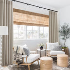 RYB HOME Extra Long Linen Curtains - Image 6