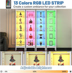 5-Tier Glass Display Cabinet - Image 2