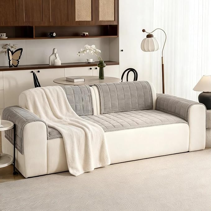 Couch Covers for Dogs Washable, 27.6"x59.1" Non Slip Couch Covers for Loveseat - Image 2