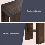 Alaterre Furniture Classic Solid Wood Console Table - Image 5