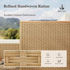 HERA'S HOUSE Small Patio Furniture Set - Image 3