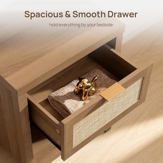 SICOTAS Rattan Nightstand - Image 4