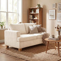 YOUDENOVA 63" Corduroy Sofa Couch Loveseat by YOUDENOVA