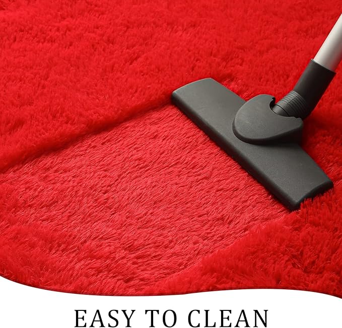 Chicrug Soft Area Rugs for Bedroom Living Room Plush Fluffy Rug 2x4 | Shag - Image 5