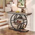 Huuger 41.3 Inch Entryway Table, Modern Console Sofa Table, Accent Table - Image 4