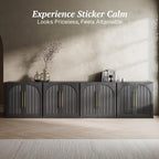 BELLEZE Set of 4 Modular Sideboard - Image 4