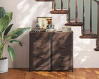 AODK Dresser for Bedroom with 4 Storage Drawers, Small Dressers Chest of - Image 8