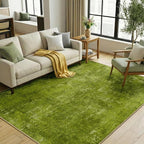 RELEANY Washable 6'x9' Abstract Area Rug by RELEANY