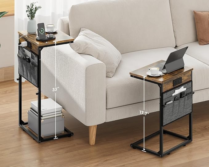 Vagusicc C-Shaped End Table - Image 2
