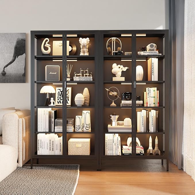 Eltean 71" H Display Cabinet - Image 7