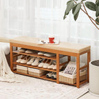 PETKABOO 47.2 in Shoe Rack Bench - Image 2