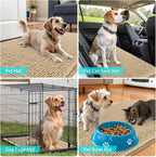 OLANLY Dog Door Mat for Muddy Paws 34x21, Super Absorbent Chenille Mud Mat | - Image 7