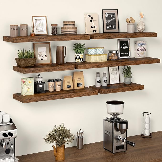 36 Inch Floating Shelves, 12 Inch Deep Floating Shelves - Image 6