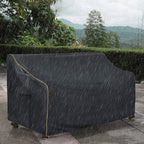 Patio 3-Seater Sofa Cover, Outdoor Couch Cover Fits up to 76W x 32.5D x 33H - Image 5